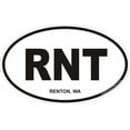 thumbnail image 1 of 3.8 Inch Renton Washington Oval Decal, 1 of 1