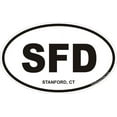thumbnail image 1 of 3.8 Inch Stanford, Connecticut Decal Sticker, 1 of 1