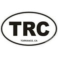 thumbnail image 1 of 3.8 Inch Torrance California Oval Decal, 1 of 1