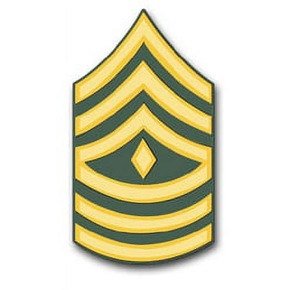 3.8 Inch U.S. Army 1st Sergeant Window Sticker