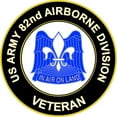 thumbnail image 1 of 3.8 Inch U.S. Army 82nd Airborne Unit Crest Veteran Sticker Decal, 1 of 1