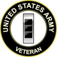 thumbnail image 1 of 3.8 Inch U.S. Army Chief Warrant Officer 3 Veteran Sticker Decal, 1 of 1