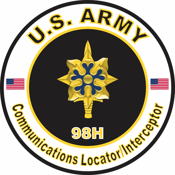 3.8 Inch U.S. Army MOS 98H Communications Locator/Interceptor