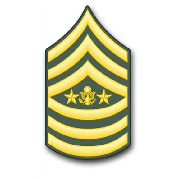 3.8 Inch U.S. Army Sergeant Major of the Army Window Sticker