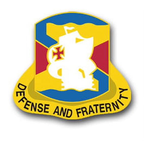 3.8 Inch U.S. Army South Command Unit Crest Vinyl Transfer Decal