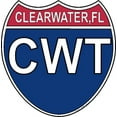 thumbnail image 1 of 3.8 Inch US Interstate Sticker Clearwater Florida, 1 of 1