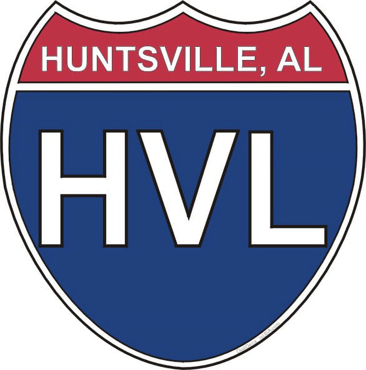 Interstate 8 Sticker 3.8 Inch US Interstate Sticker Huntsville Interstate Sticker - Walmart.com