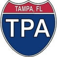 thumbnail image 1 of 3.8 Inch US Interstate Sticker Tampa Florida, 1 of 1