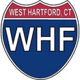 thumbnail image 1 of 3.8 Inch US Interstate Sticker West Hartford Connecticut, 1 of 1