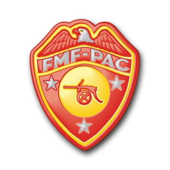 3.8 Inch USMC Artillery Battalion FMF Vinyl Transfer Decal