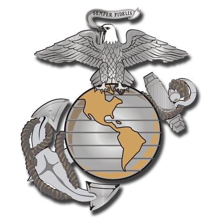 3.8 Inch USMC EGA Sticker