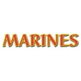 thumbnail image 1 of 3.8 Inch USMC MARINES VINYL TRANSFER DECAL, 1 of 1
