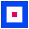 thumbnail image 1 of 3.8 Inch Whiskey Signal Flag Sticker Decal, 1 of 1