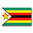 thumbnail image 1 of 3.8 Inch Zimbabwe Flag Vinyl Transfer Decal, 1 of 1