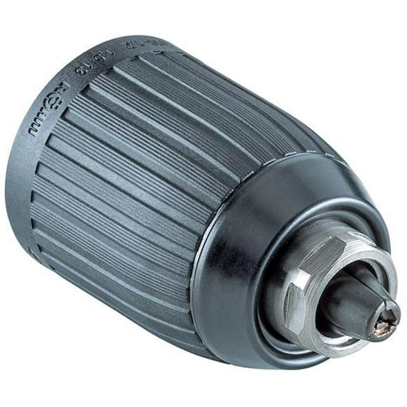 3/8" Keyless EXTRA 80-RV, Size 10 Drill Chuck, 1mm - 10mm Clamping Capacity With 3/8-24 Threaded Mount, Plastic Single Sleeve Design. Rohm Part #1328323