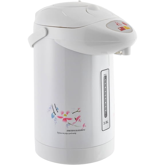 3.8 L Electric Kettle Dual-Pump Hot Water Pump Pot Dispenser Keep Warm Setting and Hot Water Dispenser, for Tea & Coffee (12-Cup)