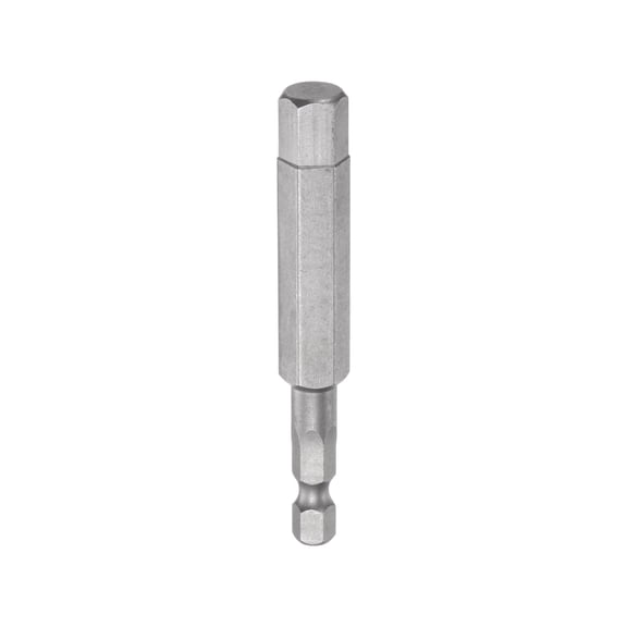 3/8" Magnetic Hex Screwdriver Bit SAE 1/4" Hex Shank 3" Length S2 Steel Power Drill Bits