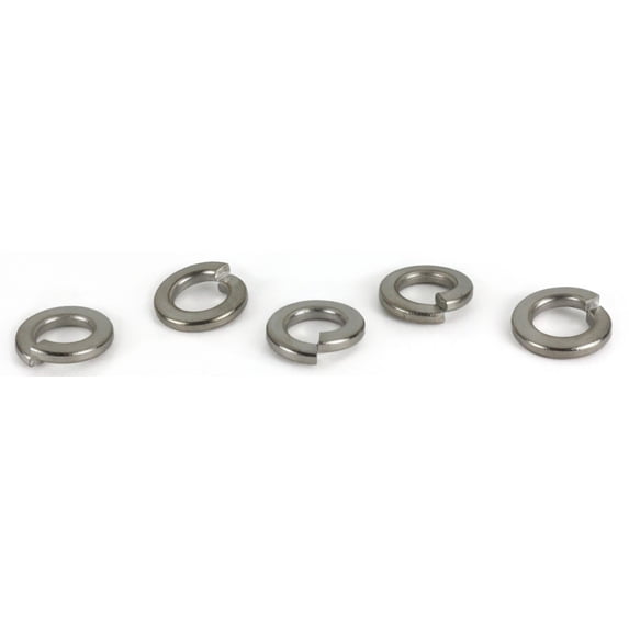 3/8" Medium Split Lock Washers / 18-8 Stainless Steel - 3000 Piece Carton