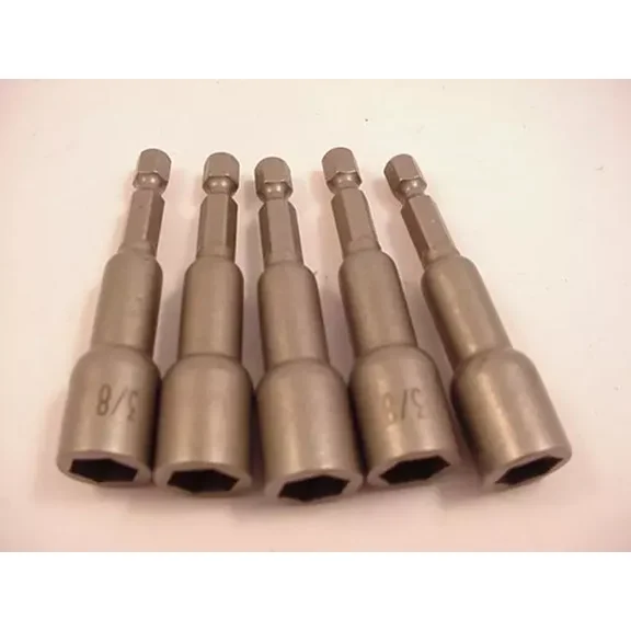 3/8" Nut Setter 2 9/16" Magnetic Package Of 5 Each Ships Same Day Of Purchase