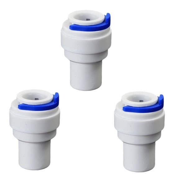 3/8" OD PE Hose End Cap, Push-In Quick Connect Sealing Plug for RO Water Filter, Beverage Dispenser and Water Filtration System, 3 PCS