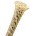 thumbnail image 1 of 3/8" PET Expandable Braided Sleeving - Color: Beige - Length: 10FT, 1 of 2