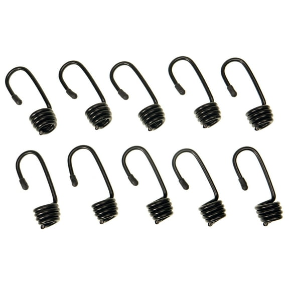 3/8'' PVC Coated Bungee Hook (9 MM) - 10 Pack
