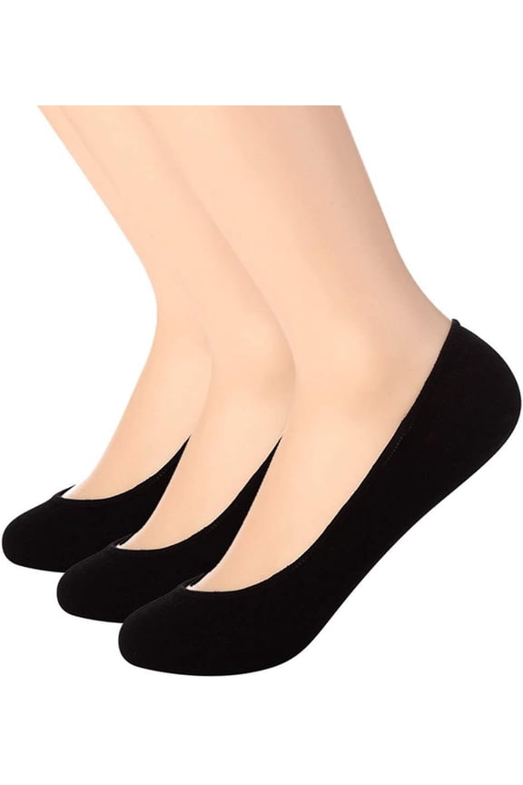 3-8 Pairs Ultra Low Cut Liner Socks Women No Show Non Slip Hidden Invisible for Flats Boat Summer