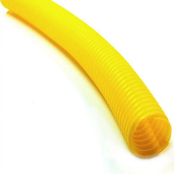 3/8" Polyethylene Split Wire Loom Tubing - Length: 10 Feet - Color: Yellow