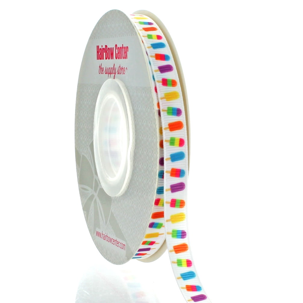 3/8" Popsicles Grosgrain Ribbon 100yd