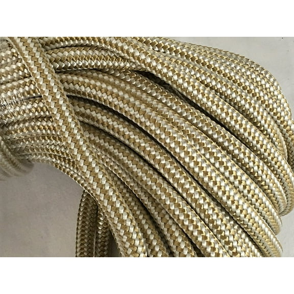 3/8" Premium Double Braided Nylon Rope, 50 ft