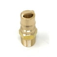 thumbnail image 2 of 3/8" Quick Connect Fitting Set For Pressure Washer Hoses - Top Quality Brass Female & Male Couplers, By Legacy 2 of 12