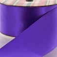 thumbnail image 1 of 3/8" Regal Purple Double Faced Satin Ribbon 100yd, 1 of 2