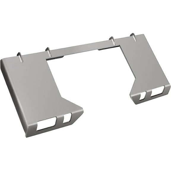 3/8" Skid Steer Mount Plate Universal Quick Attach Plate Skid Steer Attachment Plate Compatible with Kubota,Skid Steers and Tractors,Skeleton