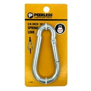 3/8" Spring Link, Zinc, Peerless Chain Company, #4725238