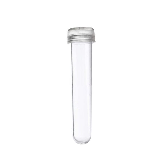3.8" Standard Clear Plastic Floral Stem Water Tubes with Sealing Caps 20 Pcs, Leak Resistant Flower Hydration Vials for Single Roses Buds Orchids, DIY Florist Supply for Bouquet Cake Wedding