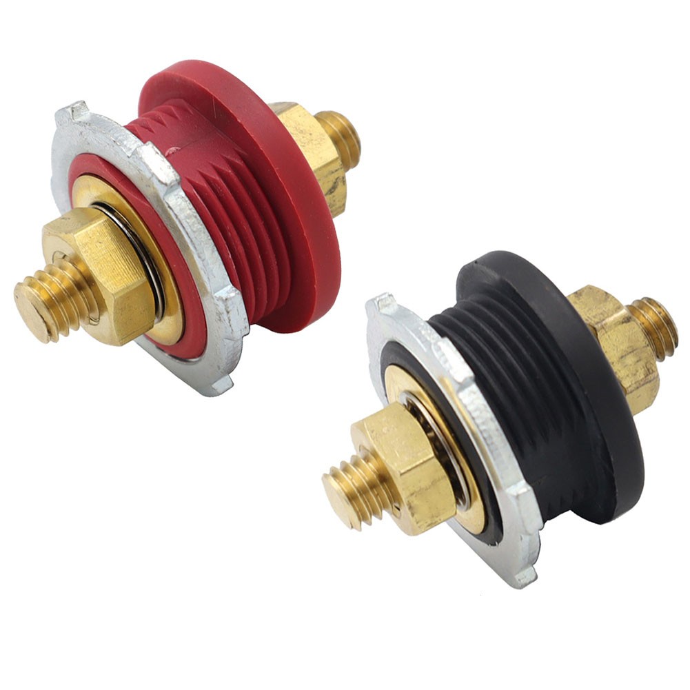 3/8''Stud Premium Remote Battery Power Binding Post Connector Brass