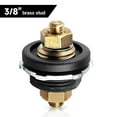 3/8" Stud Remote Battery Power Post Connector Brass Replacement