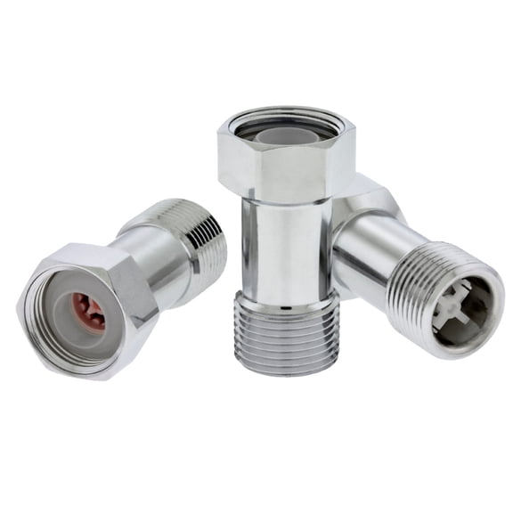 3/8" Supply Line Compression Adapter (For Single Line inlet) Flow Controller PCA Inline Fitting Faucet Regulator