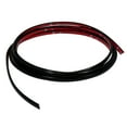 thumbnail image 1 of 3/8" Tape on 24 Feet Black J Shape Door Guard Edge Trim, 1 of 4