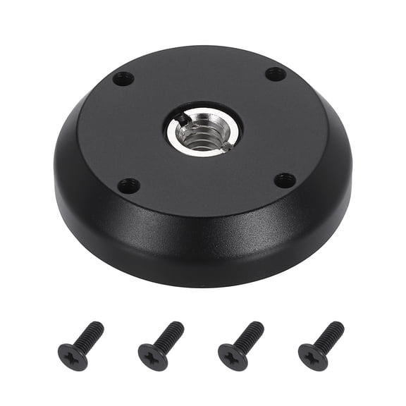 3/8" Thread Tripod Adapter Holder with Adapter Screw for Magic Arm DSLR Black