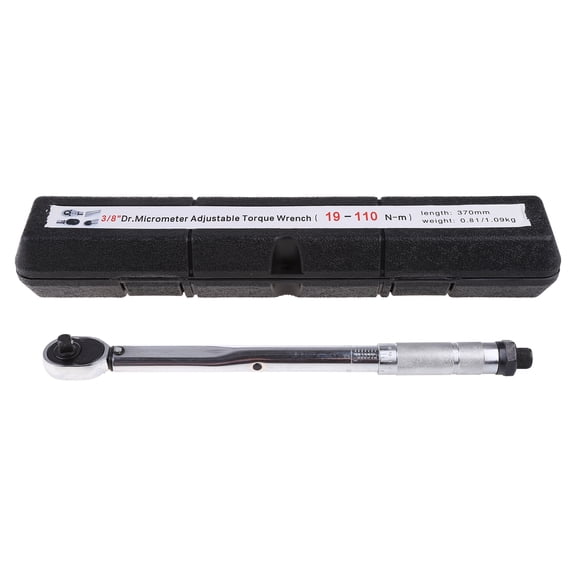 3/8 Torque Wrench Drive 19-110nm Two-way Accurate Repair Spanner Tool