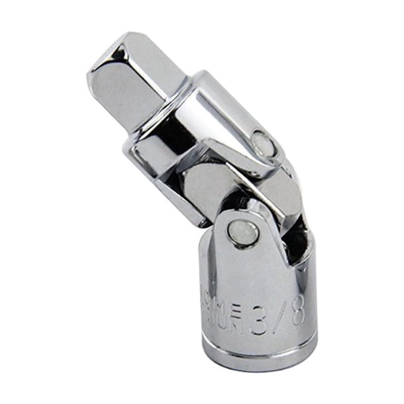 3/8" Universal Joint Set Ratchet Angle Extension Bar Socket Adapter Manual and Pneumatic 360 Rotary Adapter