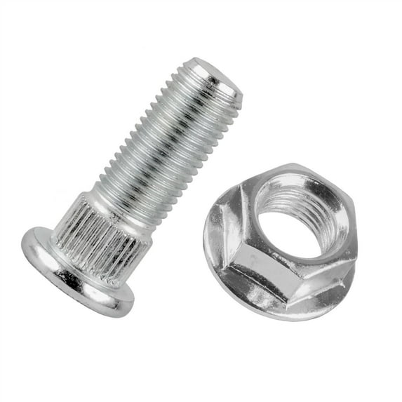 3/8" Wheel Nut And Stud for Polaris ATV UTV 7515513 7547211 7542459