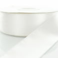 thumbnail image 1 of 3/8" White Double Face Satin Ribbon 5 yard Reel, 1 of 2