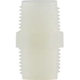 thumbnail image 1 of 3/8 White Nylon Hex Nipple, Plastic Pipe Fittings, Plastic Fittings, 1 of 1