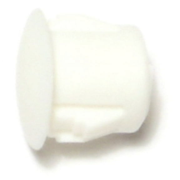 3/8" White Nylon Plastic Flush Head Hole Plugs HPN-036 (18 pcs.)