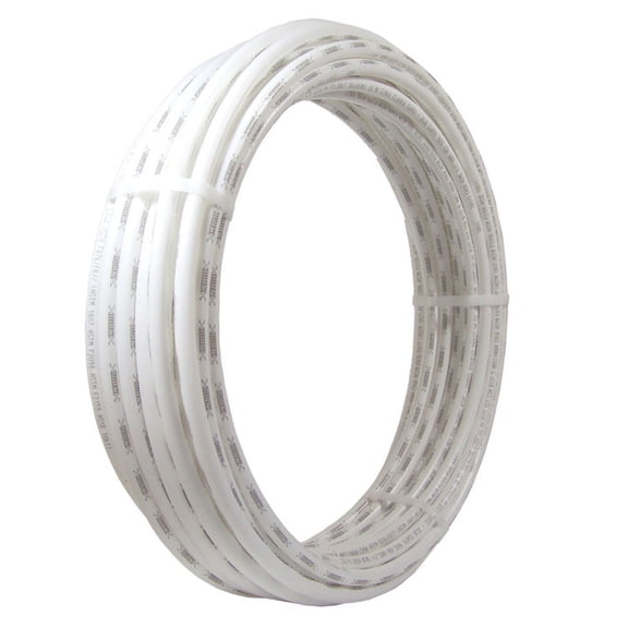 PIPX38WHITE100 3/8"x100' PEX ROLLED TUBING WHITE