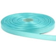 thumbnail image 1 of 3/8" Wide Aqua Blue Grosgrain Ribbon - 50 Yard Spool, 1 of 1