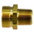 thumbnail image 1 of 3/8 X 1/2 Male Abs X MIP Adapter, D.O.T. Air Brake Hoses/Ends, Brass Fittings, 1 of 1