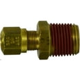 thumbnail image 1 of 3/8 X 1/4 NAB X MIP Adapter, D.O.T. Air Brake Nylon Tubing, Brass Fittings, 1 of 1